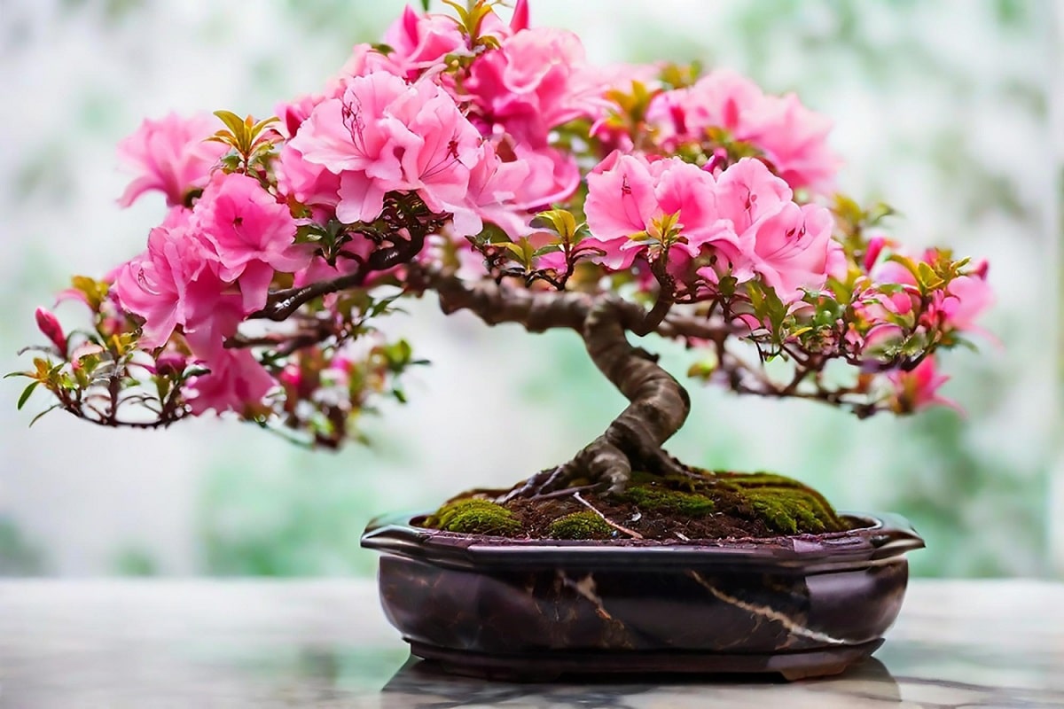 đỗ quyên bonsai